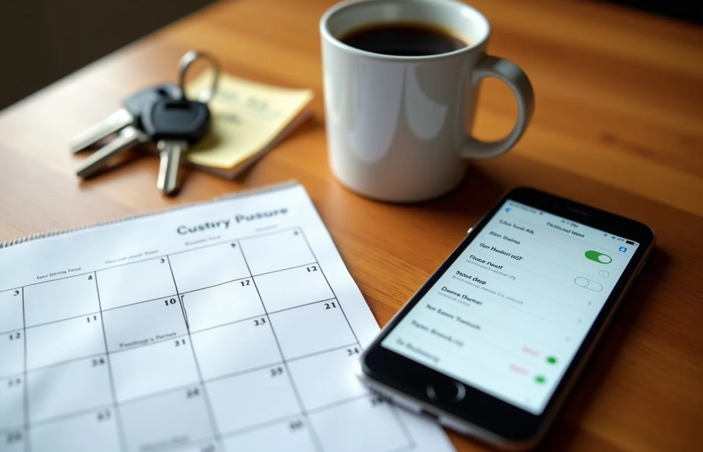 Your parenting schedule signals which app structure will work - supporting editorial photograph