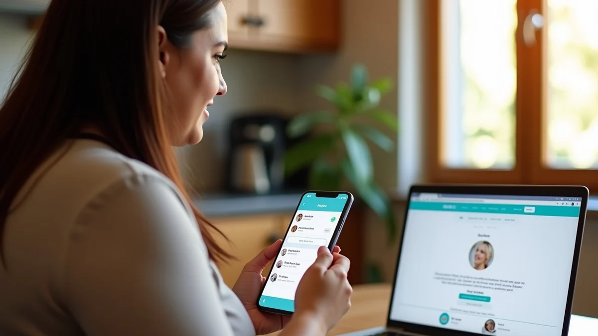 How Plus-Size Singles Can Compare Dating Sites for Serious Relationships - editorial photograph