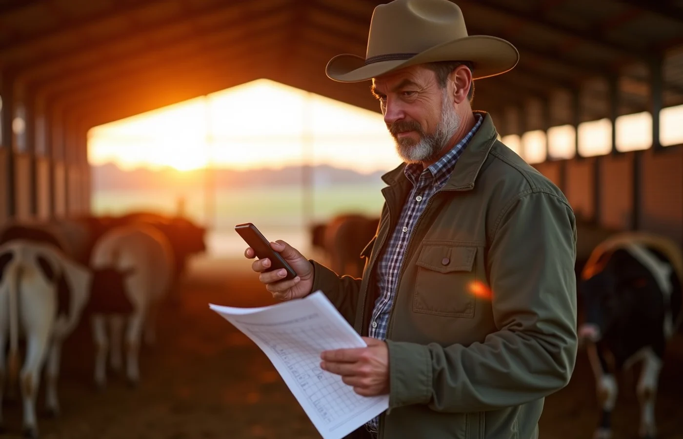 When planting, harvest, or livestock duties complicate dating plans - supporting editorial photograph