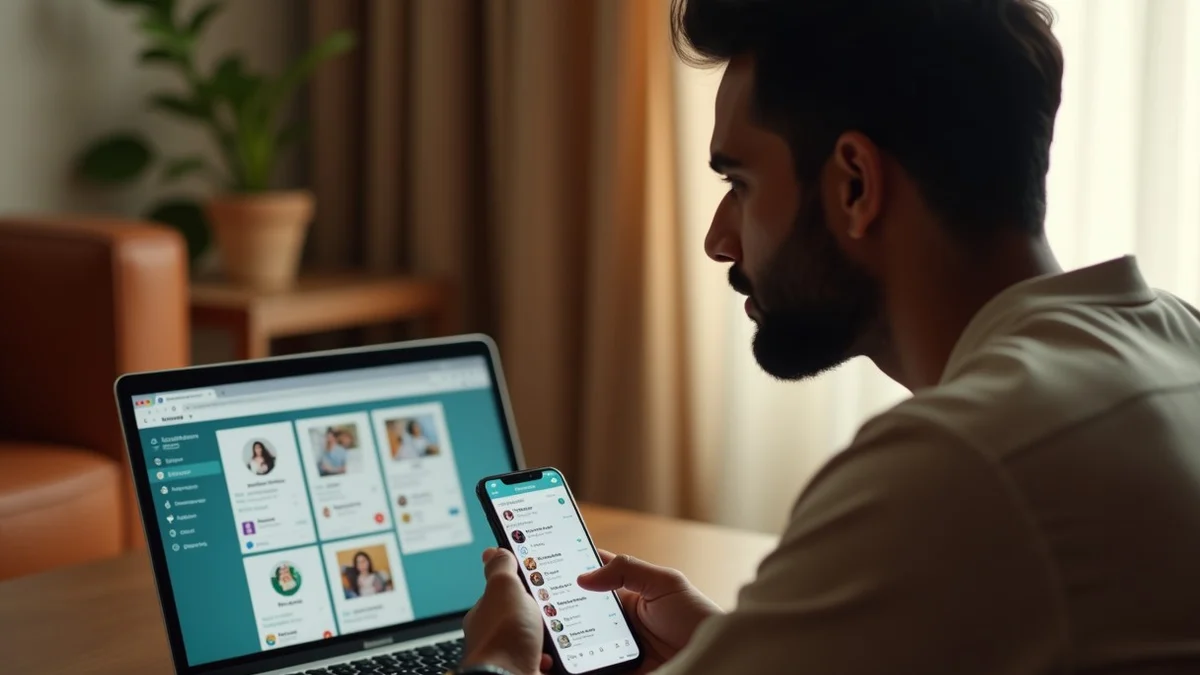 How Hindu Singles Can Compare Free Dating Apps - editorial photograph