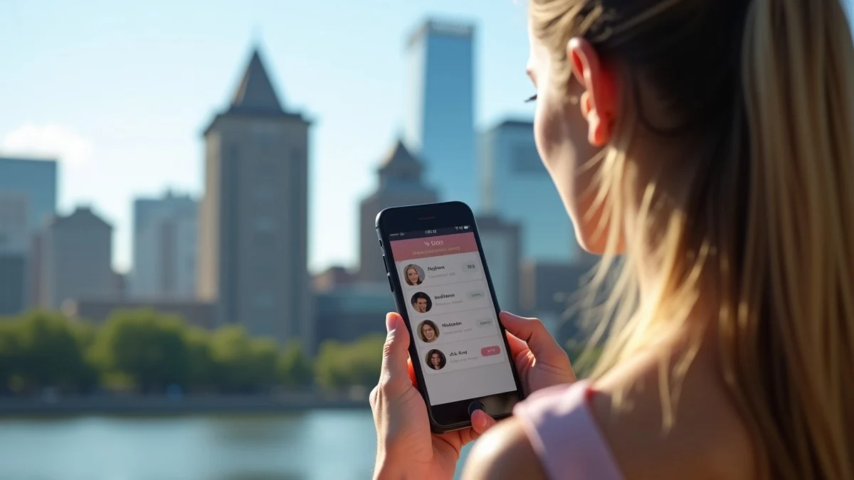 Free Dating Sites for Lesbian Singles in St. Louis: What to Compare - editorial photograph