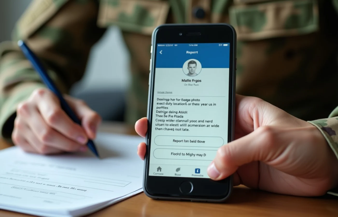 Requests for Sensitive Details Reveal Poor Respect for Military Privacy - supporting editorial photograph