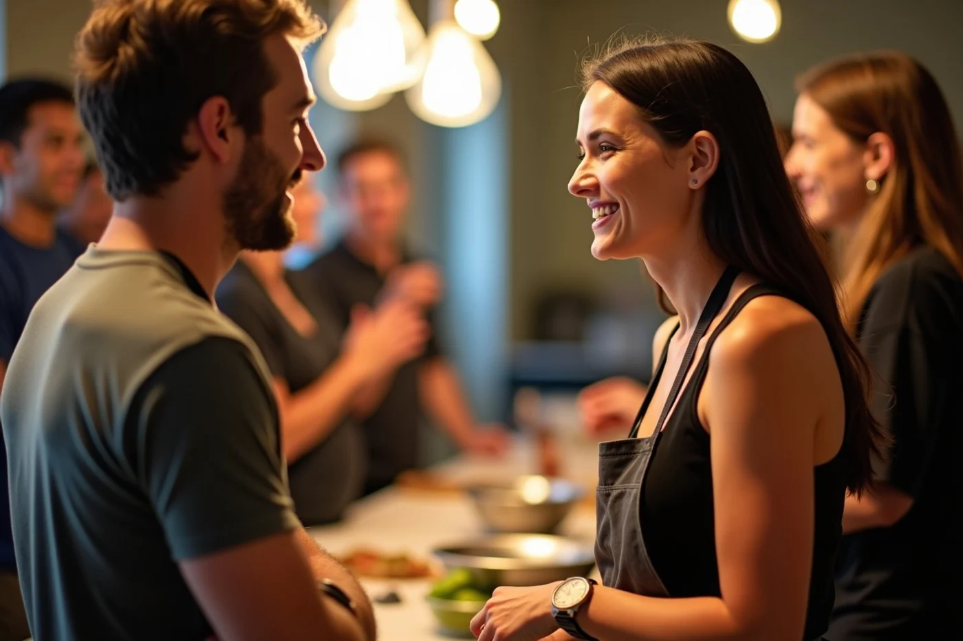 Respectful conversation works better than forced familiarity - supporting editorial photograph
