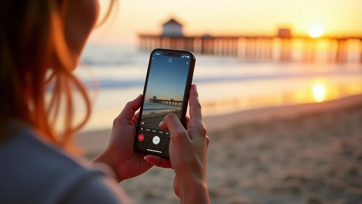 Online Dating for Lesbian Singles in Huntington Beach - editorial photograph