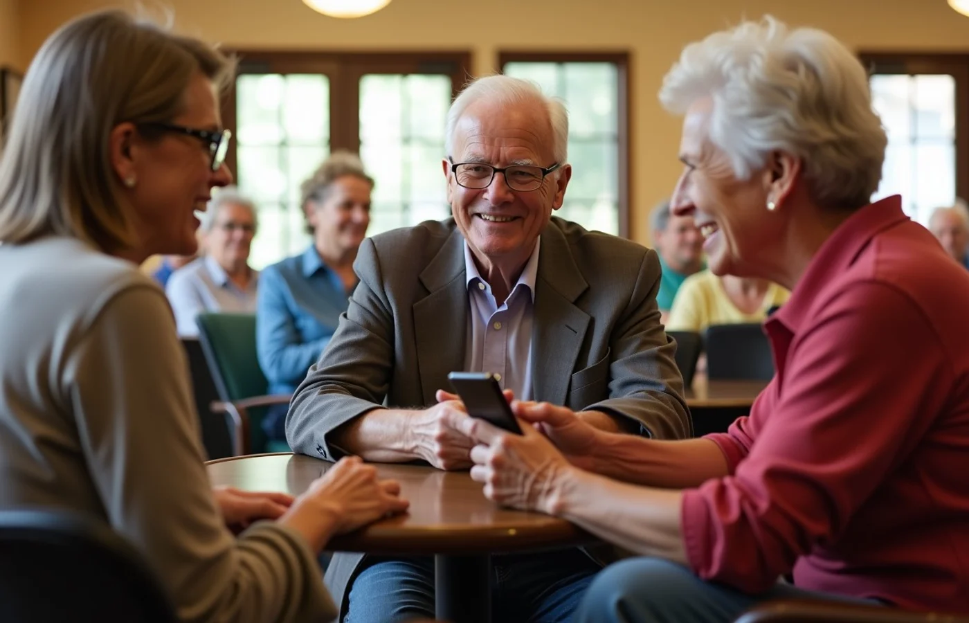 Apps, Faith Communities, Classes, and Senior Groups - supporting editorial photograph