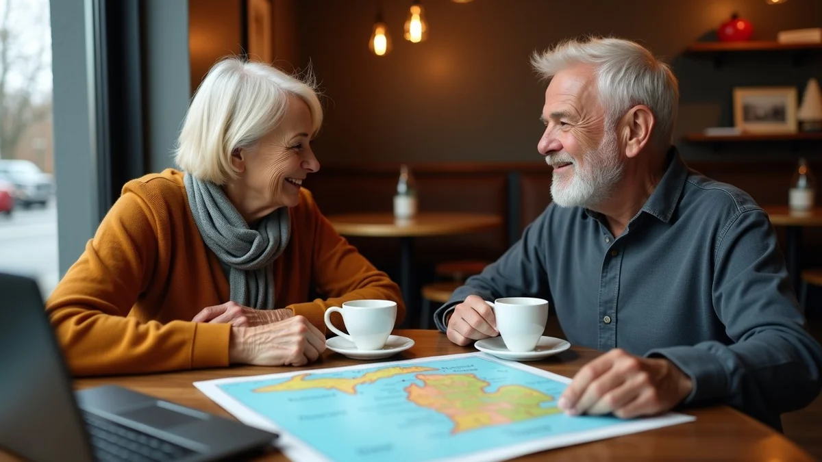 Senior Singles Dating in Michigan: Finding Compatible Matches Across the State - editorial photograph