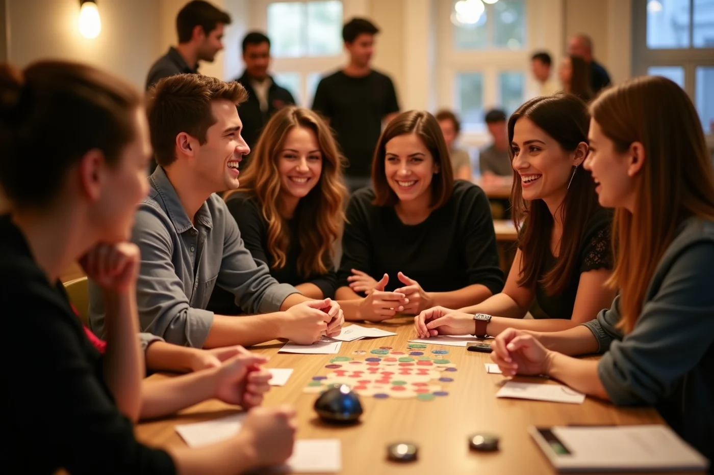 Structured Rotations or Activity-Based Mingling - supporting editorial photograph